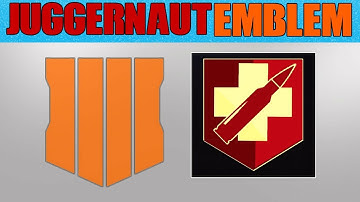 How To Make ‘JUGGERNAUT PERK’ In BO4 - Emblem Tutorial