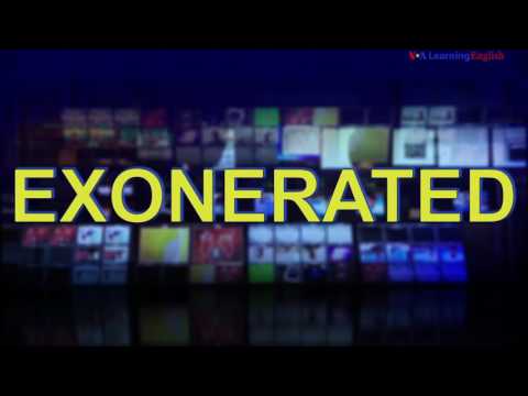 What Is Exonerated Meaning