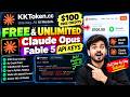 How to Get FREE Claude Opus & Fable 5 API Keys With $100 Credits on KKToken cc Website