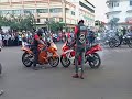 Motards em Inhambane