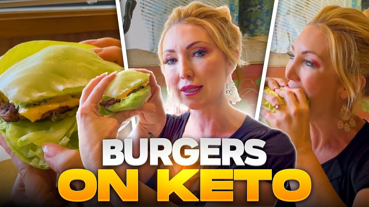 How to Eat Keto at an American Food Chain? Trying Keto at Crown Burger!🍔