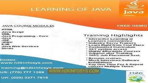 Java Springs | Spring MVC | Springs Module | Java Tutorial