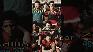 Cr Flamengo 1983 Brasileiro Serie A Chdanions  Their Age In 1983 crflamengo football squad 