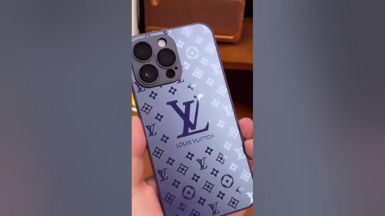 LV Pattern Glass Case - iPhone – Case Studio