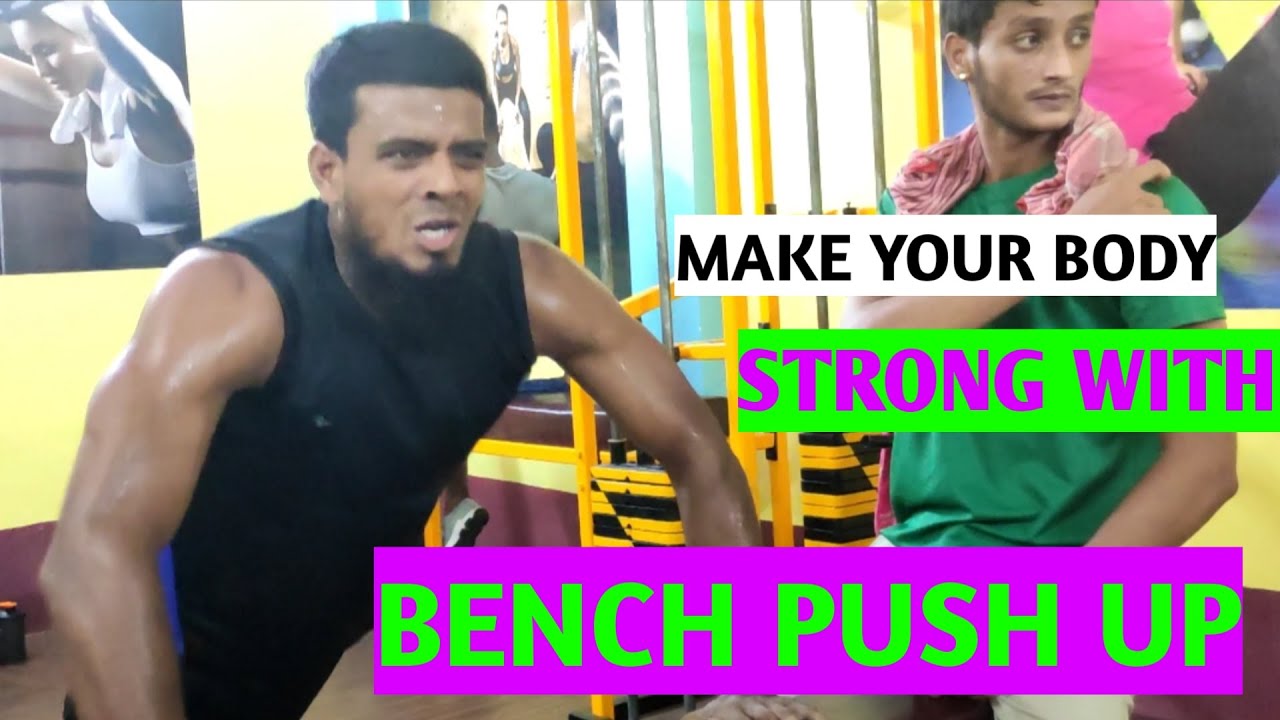 MOST PUSH UP WITH BENCH/CHEST WORKOUT/SHOULDER WORKOUT/BENCH PUSH UP CHALLENGE/ VARIOUS PUSH UP