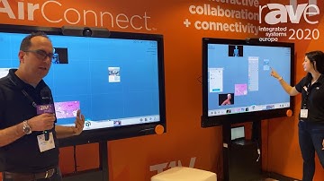 ISE 2020: T1V Demonstrates How ThinkHub MultiSite Improves Realtime Collaboration