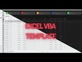 EXCEL VBA UI / UX DARK TEMPLATE - v.2