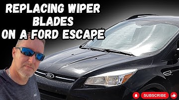Vervang de ruitenwissers van een FORD ESCAPE uit 2013 tot 2019