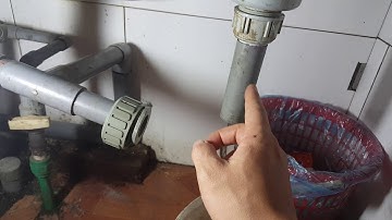 Tự chế xiphong chậu rửa bát ngon bổ rẻ