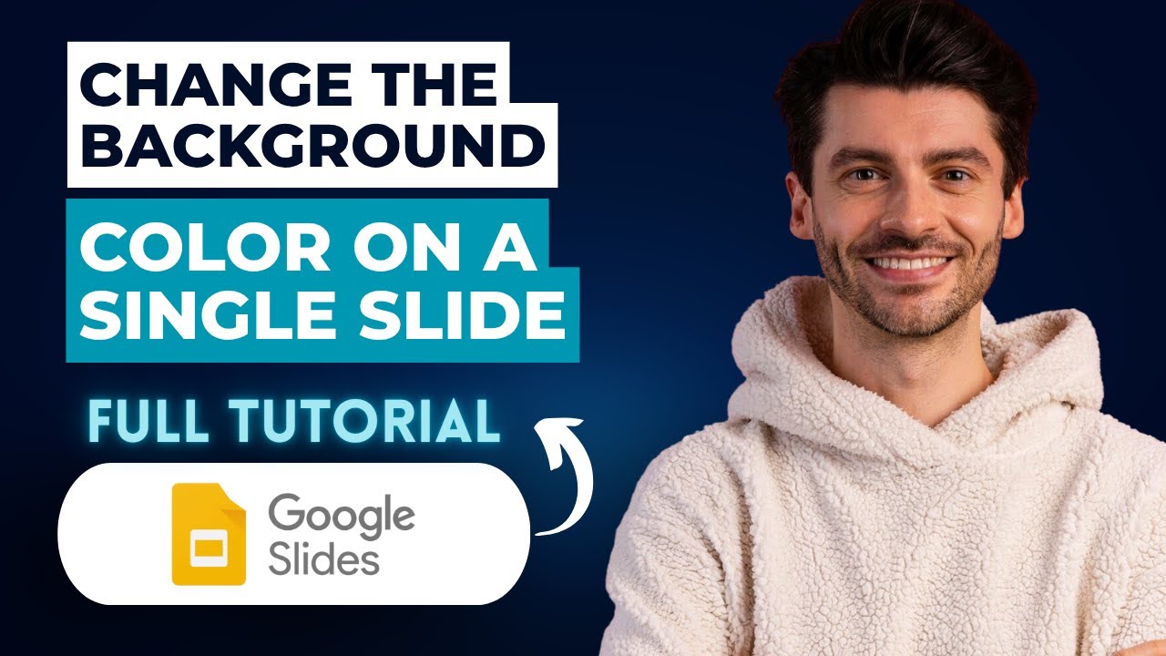 How to Change the Background Color on a Single Slide in Google Slides ...