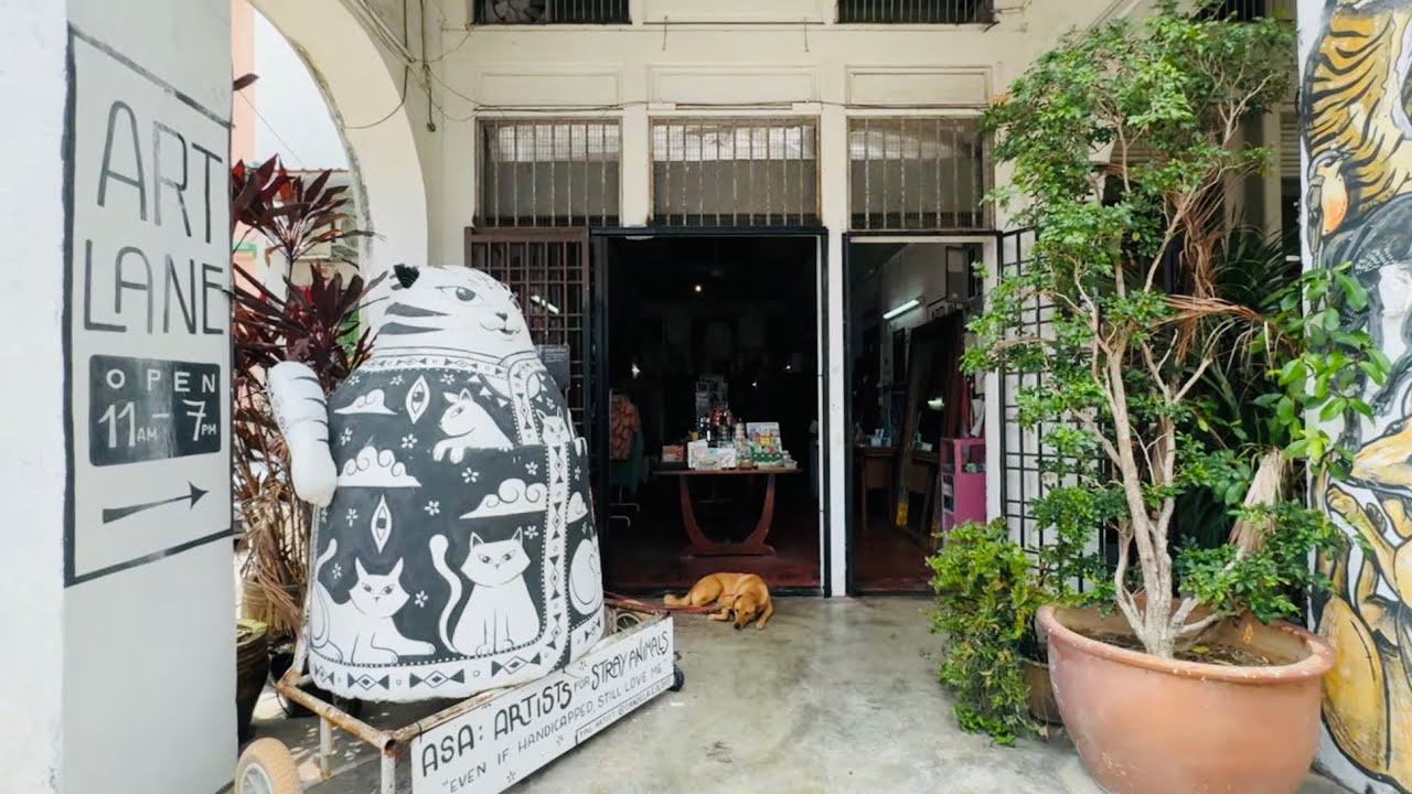 🇲🇾 *COOL* Shop of Art, Design & Lifestyle Trinkets in Penang (Art Lane)