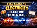 Class 10 Science | Electric Potential & Potential Difference Explained Simply | CBSE 2026