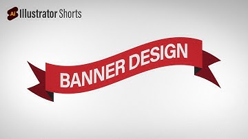 Label Banner Vector Design in Illustrator | Illustrator Tips and Tricks