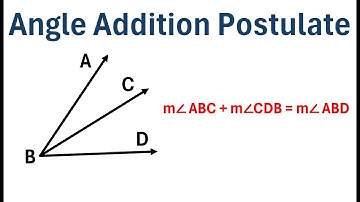 The Angle Addition Postulate (With Examples)