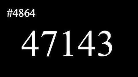 Count up 4801st to 4900th prime numbers! 1st channel.