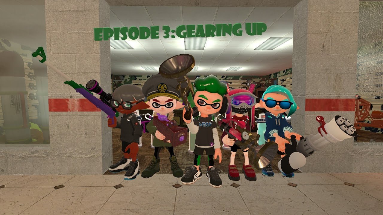 (Splatoon Gmod) Sham Into Splatoon: Episode 3 Gearing up - YouTube