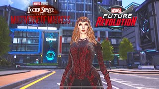 Multiverse Of Madness Scarlet Witch Skin Gameplay - Marvel Future Revolution