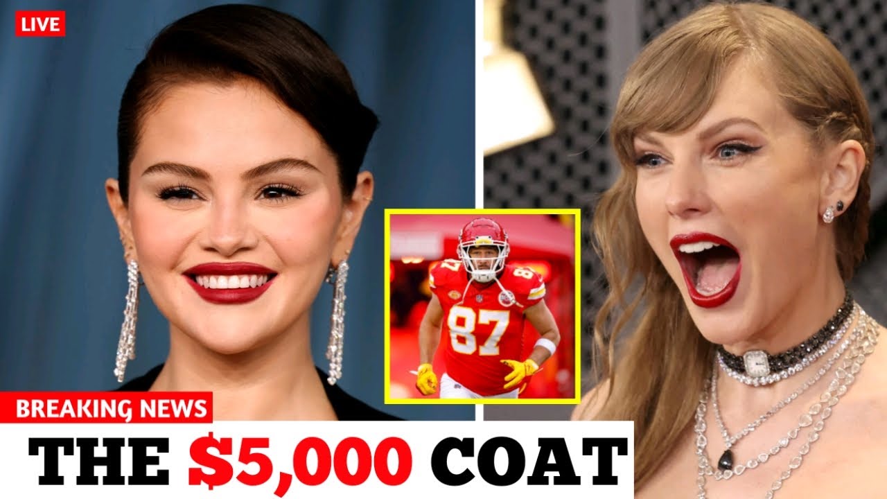 Swift & Gomez's Frigid Fashion Face-Off: $5K Coats at the Chiefs Game"