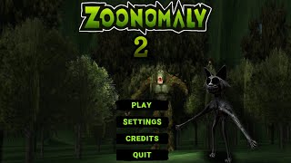 Zoonomaly 2 - Main Menu