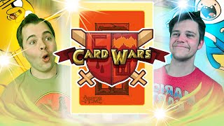 We Played Adventure Time: Card Wars! The Trading Card Game!