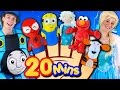 Finger Family Song - Mega Finger Family Collection! Frozen, Minions, Elmo, Nursery Rhymes & More!