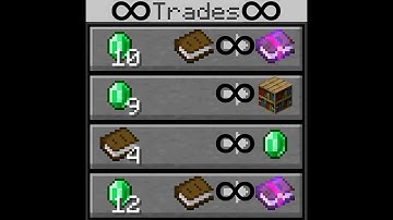 Villagers Infinite Stock Datapack, Minecraft +1.15