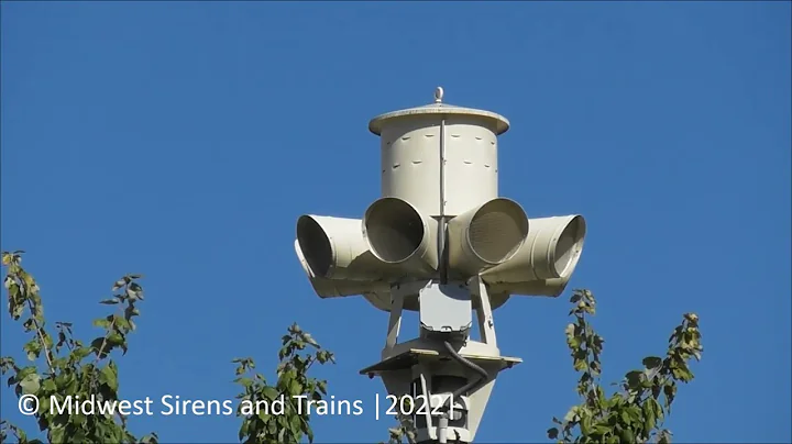 Sentry 7V8-B (Alert & Attack) - Prairie Home, MO (Cooper County Storm Siren Test) 10/1/22