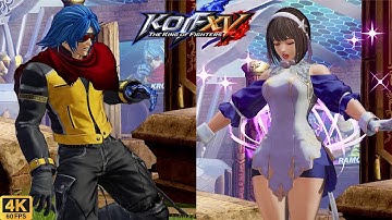 KOF XV | Ramon & Krohnen & Antonov 💥 Athena & Elisabeth & Iori | CPU vs CPU AI vs AI
