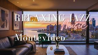 Relaxing Jazz Instrumental | Montevideo Uruguay Ambience | Smooth Jazz for Study & Focus screenshot 5