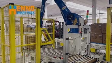 Hennopack yakaswa robot palletizing system for heavy box