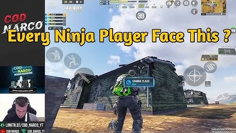 CoD Narco Reaction on This Bug on Ninja Class Every Ninja player Face This Call of Duty: Mobile