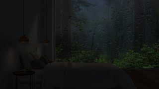 Rainforest Rain Sounds for Sleeping or Studying - Rainstorm and Thunder Sounds for Disorders Sleep