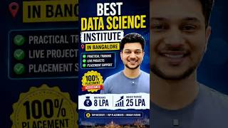 Best Data Science Institute in Bangalore #course #datascience #interview #shahivlogs