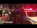 NYPD Action: Perp Resisting Arrest After Fight