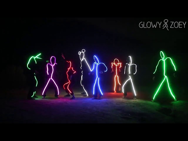 hvorfor kamera køn LED LIGHT-UP STICK MAN FRIENDS - YouTube