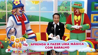 Saiba como fazer uma mágica com cartas | Bom Dia & Cia. com Patati Patatá (20/06/25)
