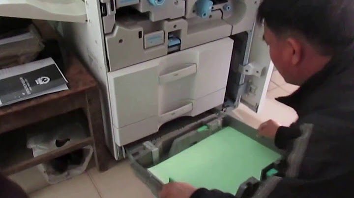Máy photocopy richco 7001 bị lỗi giấy tại cụm tróng năm 2024
