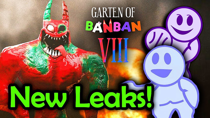 Garten of BanBan 8 – Huge News & Brand New Leaks!