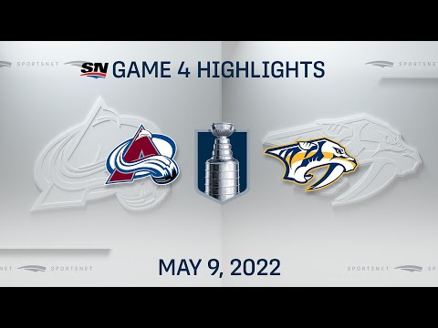 NHL Game 4 Highlights | Avalanche vs. Predators - May 9, 2022