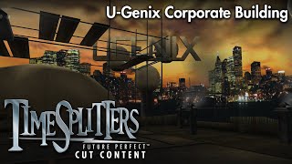 TimeSplitters Future Perfect Cut Level - U-Genix Corporate Building
