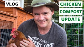 Urban CHICKEN COMPOST System Update