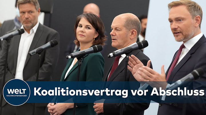 AMPEL-Verhandlungen vor dem Abschluss: Koalitionsvertrag soll bis Ende November stehen