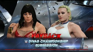 The Rematch Wonder Woman Vs Power Girl - Wwe 2K16 Diva Title Submission Rematch - Fbb Version