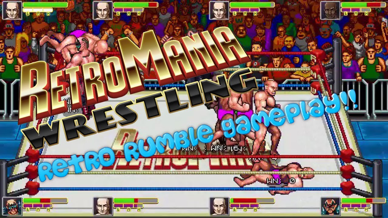 RETRO RUMBLE GAMEPLAY!! | RetroMania Wrestling | PC Gameplay