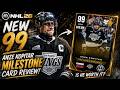 NEW 99 ANZE KOPITAR MILESTONE CARD! | LATEST NHL 26 CONTENT