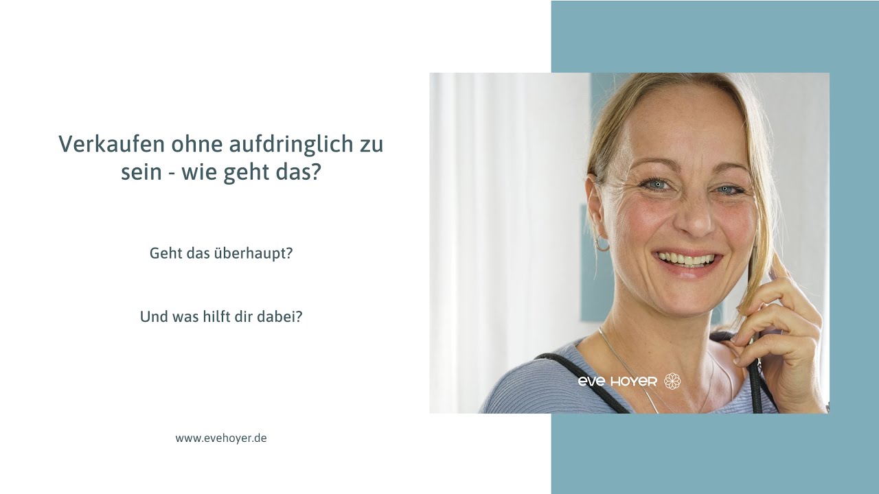 Wie Oft Melden Ohne Aufdringlich Zu Sein Verkaufen ohne aufdringlich zu sein - YouTube