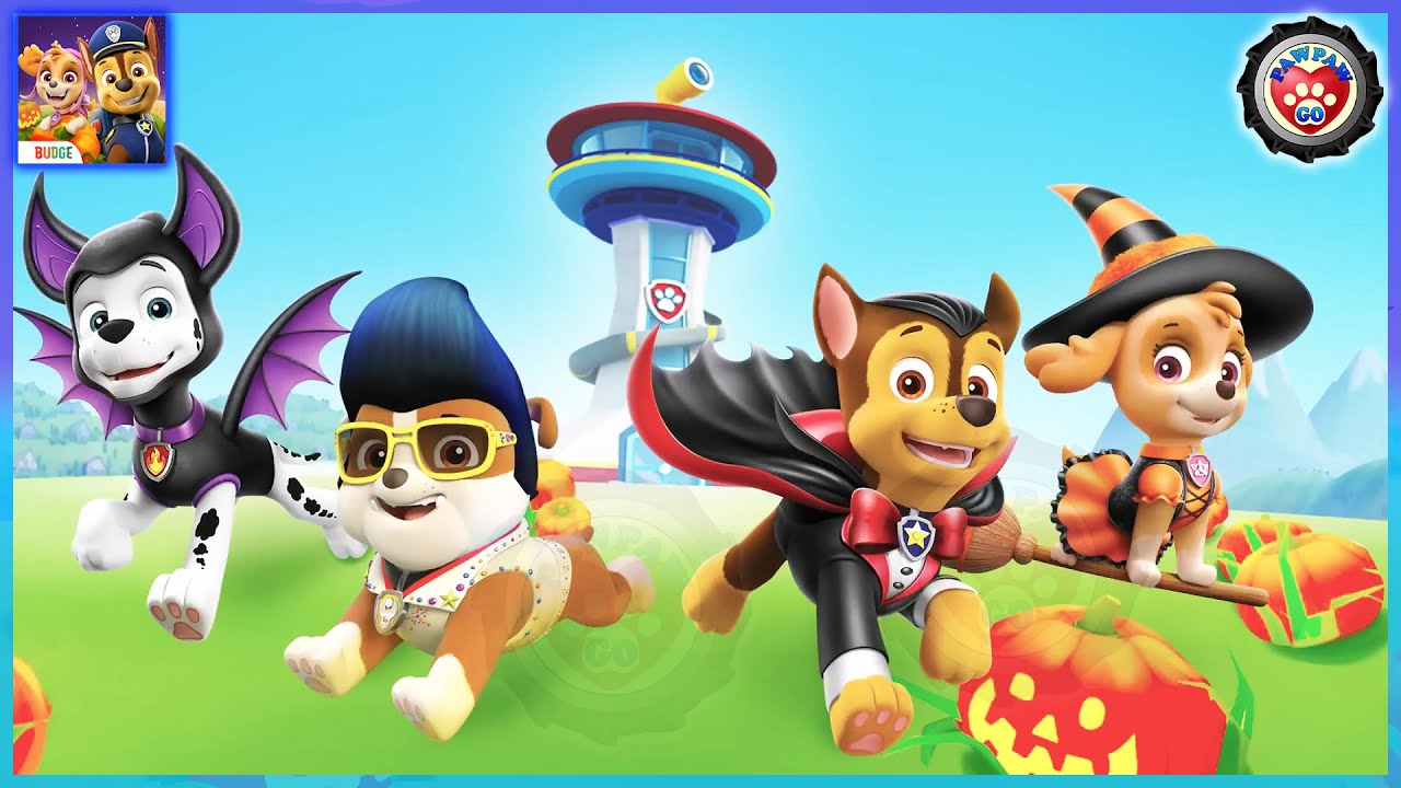 PAW Patrol Rescue World - Welcome to the PAW Patrol Halloween Party ...