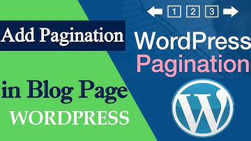 How to Add Pagination in Wordpress Blog Page Step by Step 2020