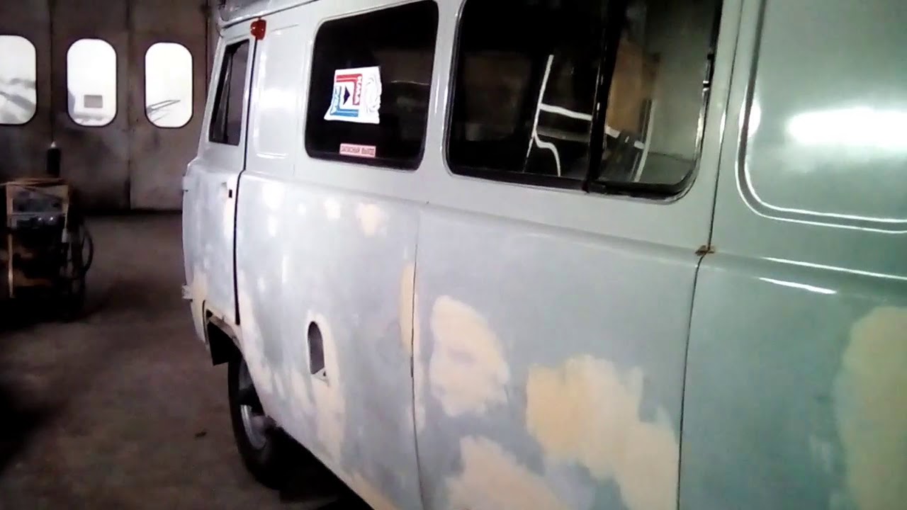 УАЗ покраска быстро, недорого - YouTube