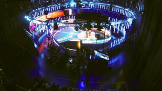 A TV Studio time-lapse of 'Benchmark' - Channel 4 gameshow at MediaCity UK
